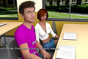 Being A Dik Chick Route 30, Isabella masturbating whilst Johns in the other room