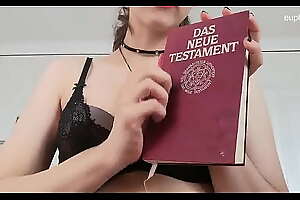 Angry Slut Defiles Bible  Gone Sexual