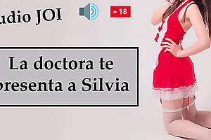 JOI audio español - La doctora te presenta a Silvia 