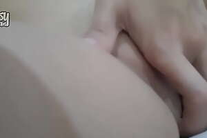 Close-up pussy fingering and clit rubbing