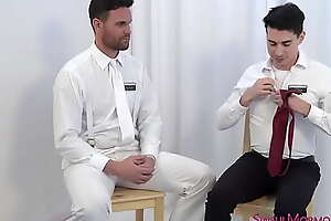 SinfulMormons xxx movie  - Soon, Elder Nobello is tied to the chair as President Reed proves his body loves the touch of a man!