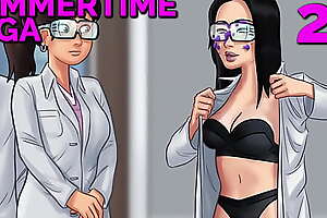 SUMMERTIME SAGA #26 xxx Asian hottie shows her lingerie