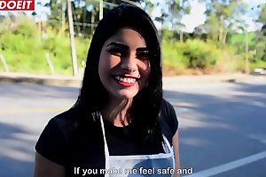 LETSDOEIT - Latina Teen Picked Up From The Side of The Road Gets Big BBC