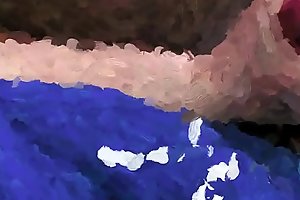 'Cumming and van Gogh-ing' -- A Silly (Brush)Stroking Experiment