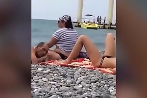 old man staring at pussy nude beach