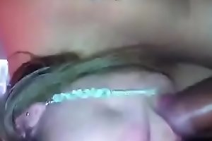 She sucking dick and getting doggy style