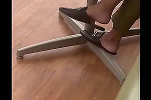 Indian shoe play dangle at work